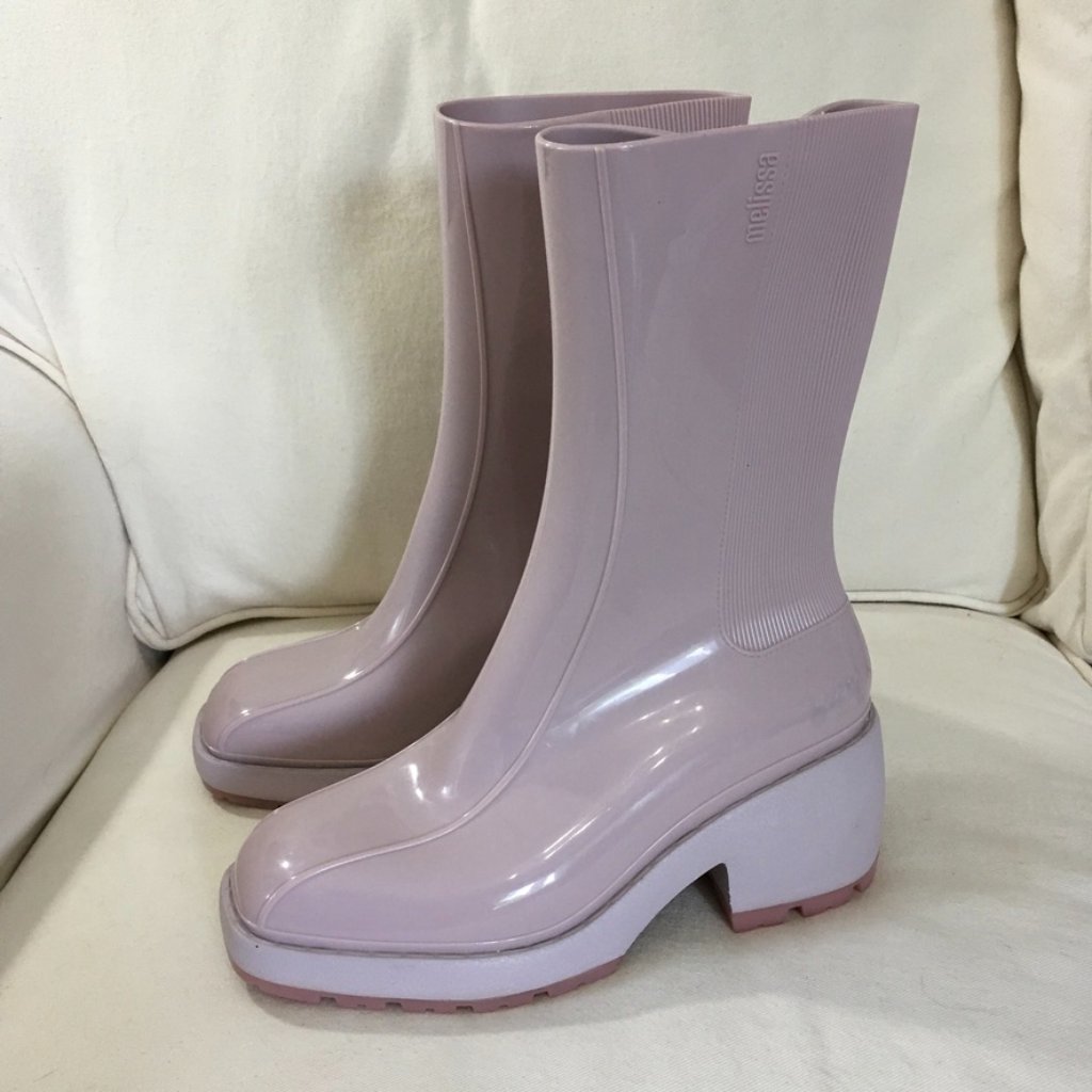 Melissa Ankle Nancy Side Zipper Rain Boots